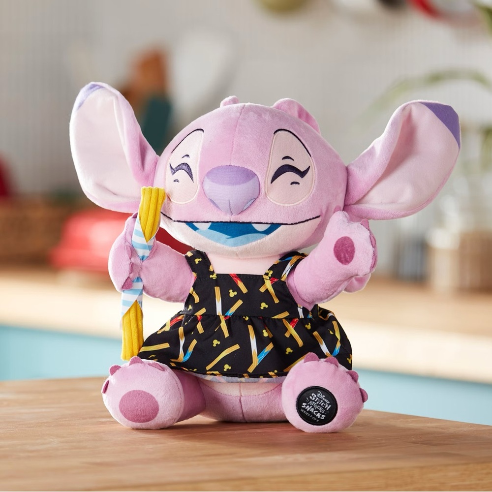 Disney Pink and Blue Stuffed Animal Plush